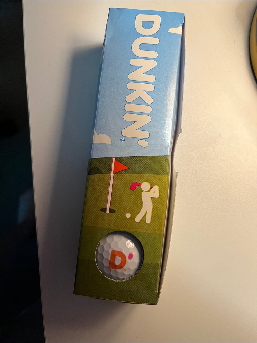 Dunkin' Donuts X Taylormade Golf ball munchkin box